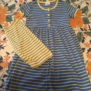 2 Piece Set: Dress w/Shorts